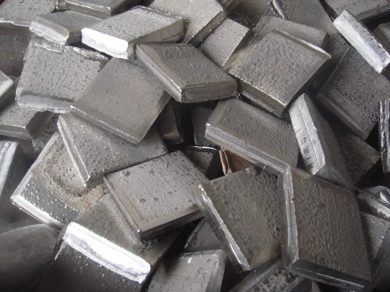 Анод из палладия 4 мм 60 мм 100 мм Пд99.9 ГОСТ 13462-2010