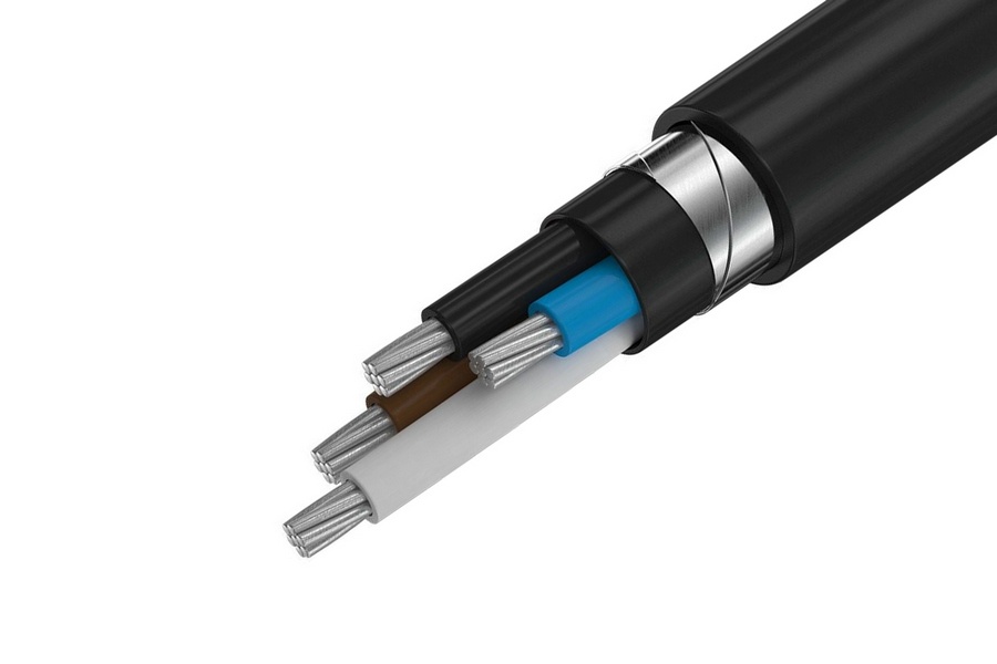 Бронированный кабель алюминиевый 1 3 кВ 625 мм АВБбШв ГОСТ 16442-80