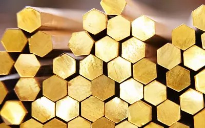 Бронзовые шестигранники