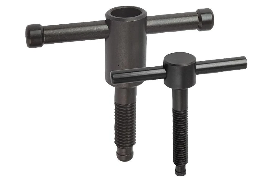 Гайки с отверстием под рукоятку для станочных приспособлений