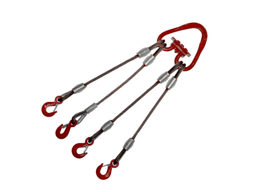 Канатные четырехветвевые стропы