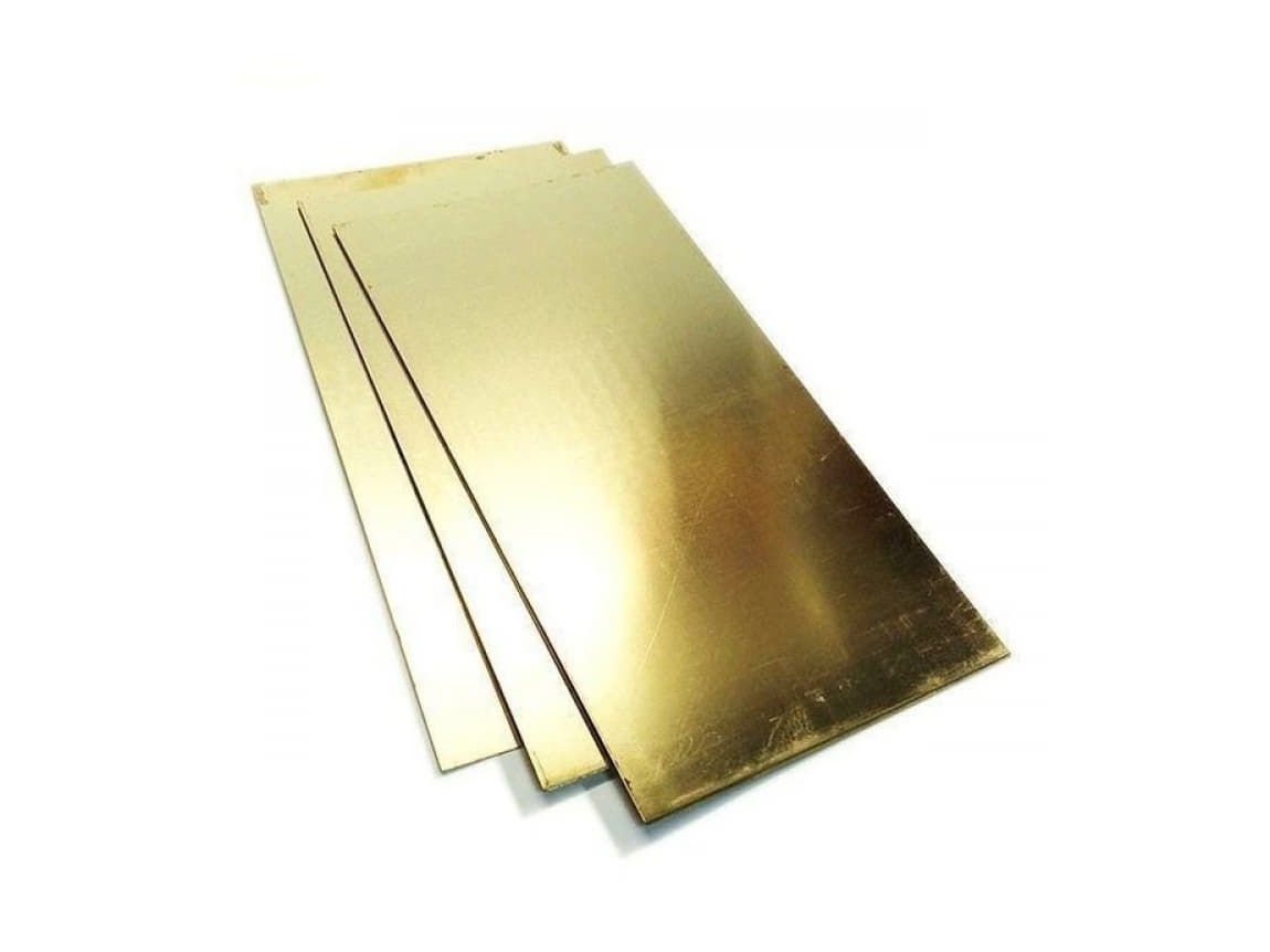 Латунная пластина горячекатаная 100 20 7 Л68 ГОСТ 2208-2007