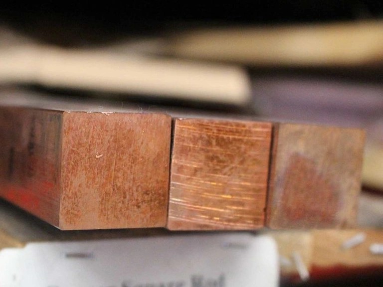 Медный квадрат 27 мм 27 мм М1 ГОСТ 1535-2016