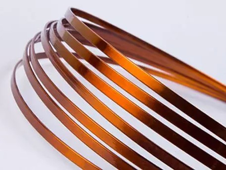 Медная проволока прямоугольная 3.15 мм 0.95 мм ПММ ГОСТ 434-78