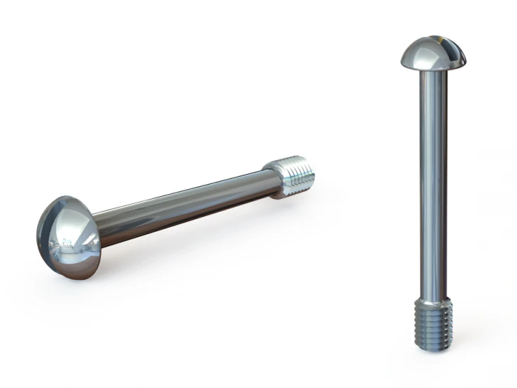 Невыпадающие винты с полукруглой головкой