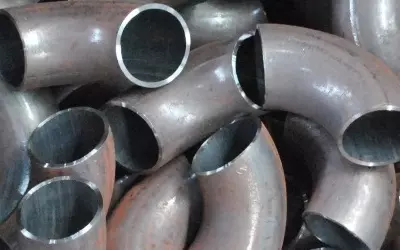 Отвод ПНД компрессионный 110 х 4" с внутренней резьбой