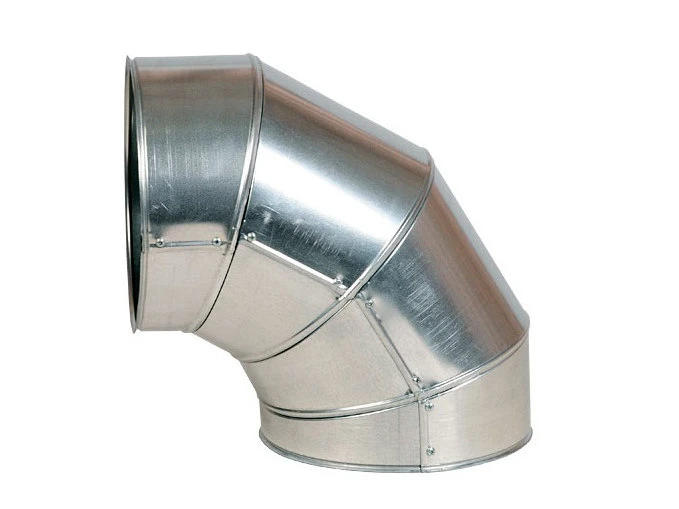 Отвод алюминиевого кожуха 430 мм