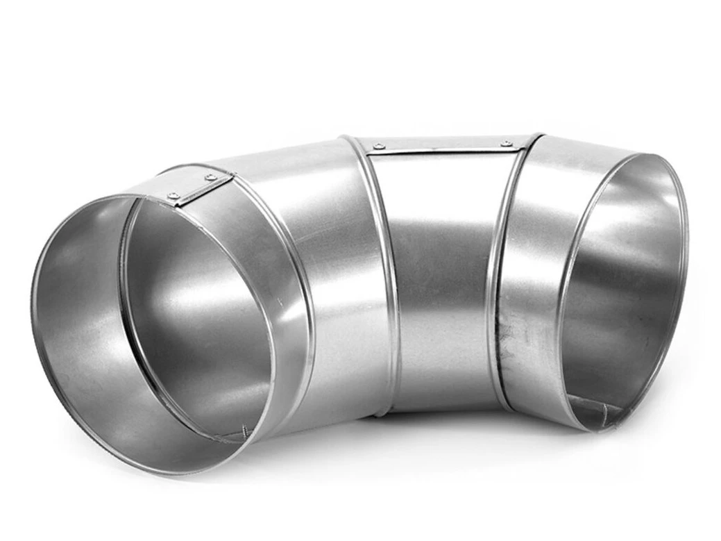 Отвод кожуха из нержавеющей стали 155 мм