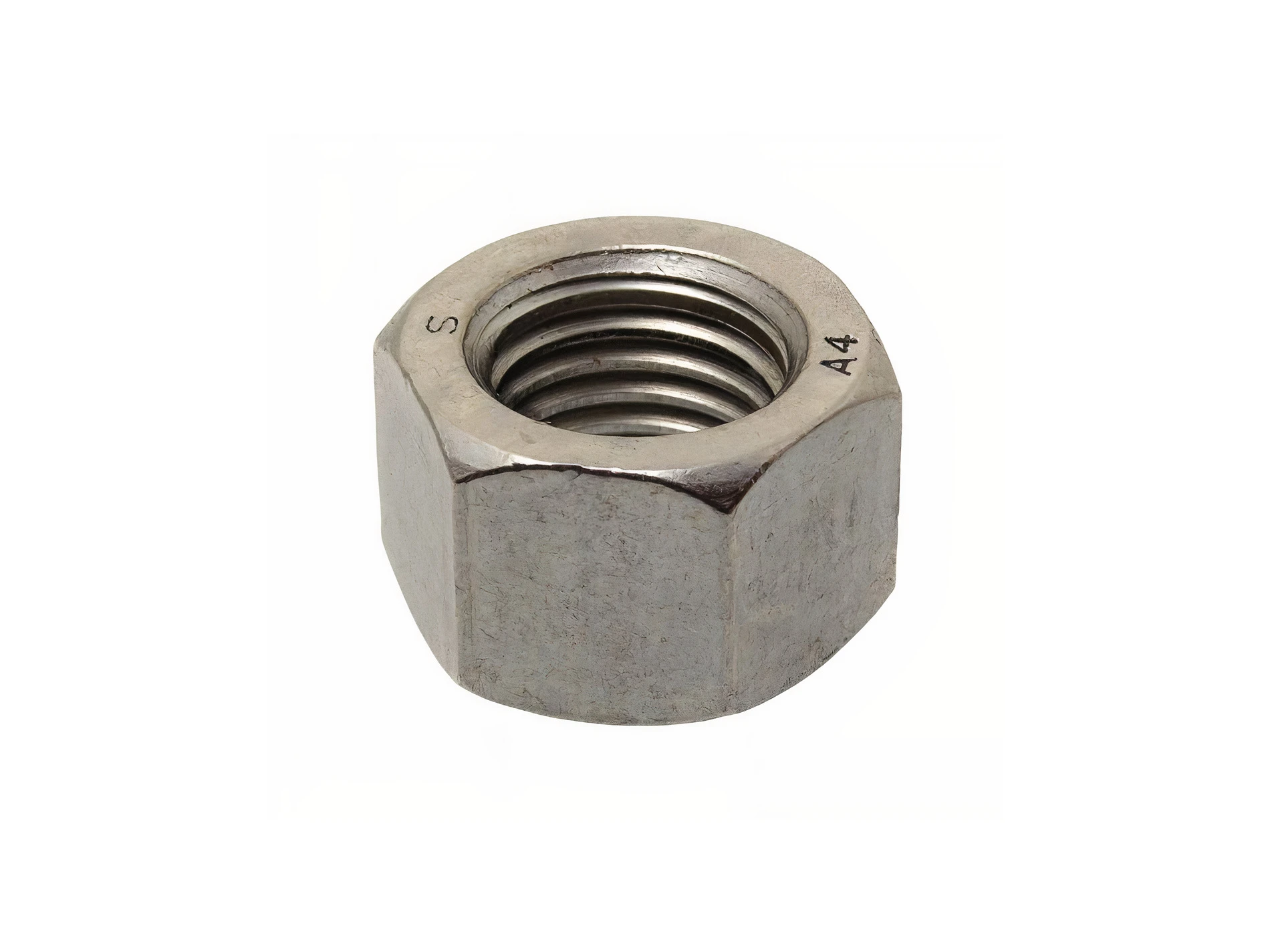 Шестигранная гайка высокая 16 мм 2 мм 15,7 мм AISI 304 EN ISO 4033