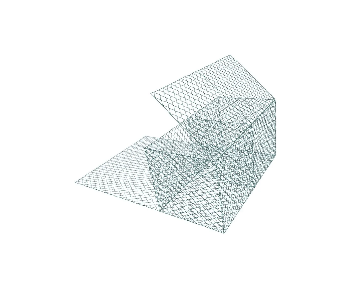 Система Террамеш 5 м 2 м 1 м 2.7 мм 8x10 см Gaflan ГОСТ Р 52132-2003