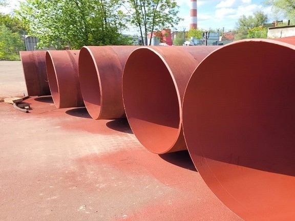 Заглушка с эпоксидным покрытием 1420 мм 12 мм 0.35 мм ТУ 1390-002-16880078-2012