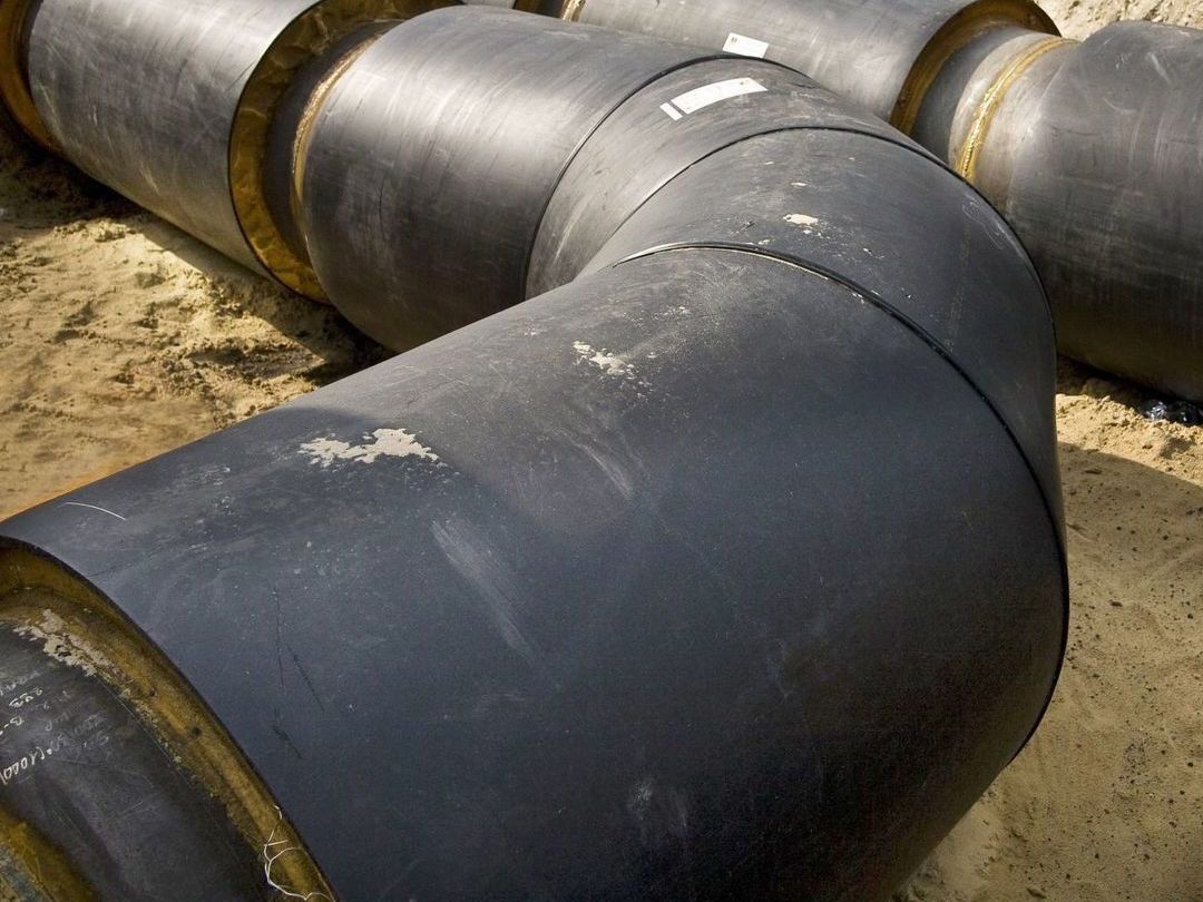 Тройник в ВУС изоляции 530 мм 530 мм 12 мм 1,8 мм ГОСТ 9.602-2016