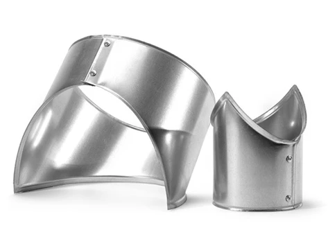 Врезка алюминиевого кожуха 205 мм